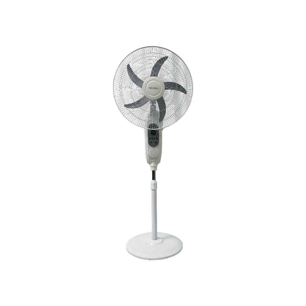 Ventilador de pie solar recargable 18" AC/DC Quanteck QT-119B - Miniatura 1
