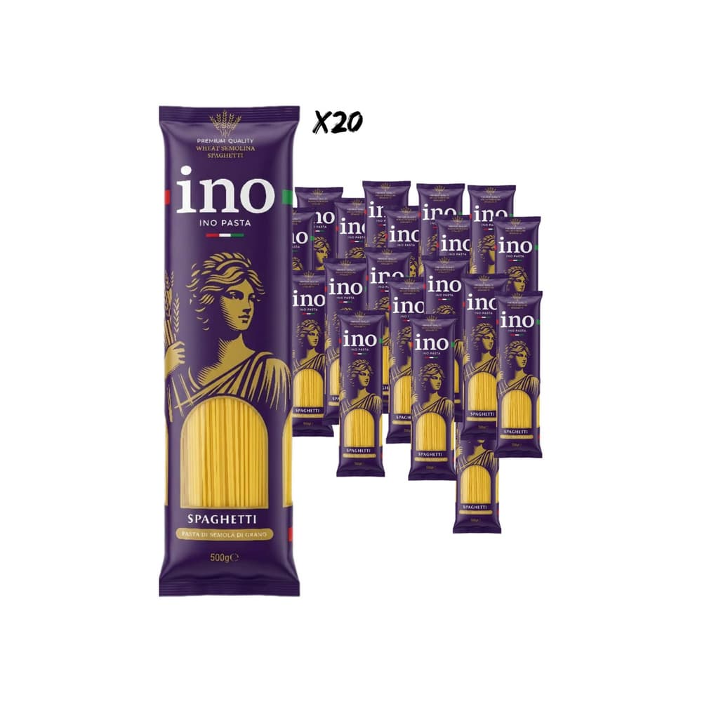 Spaguetti Ino Pasta (20 x 500 g / 17.64 oz) - Imagen 1