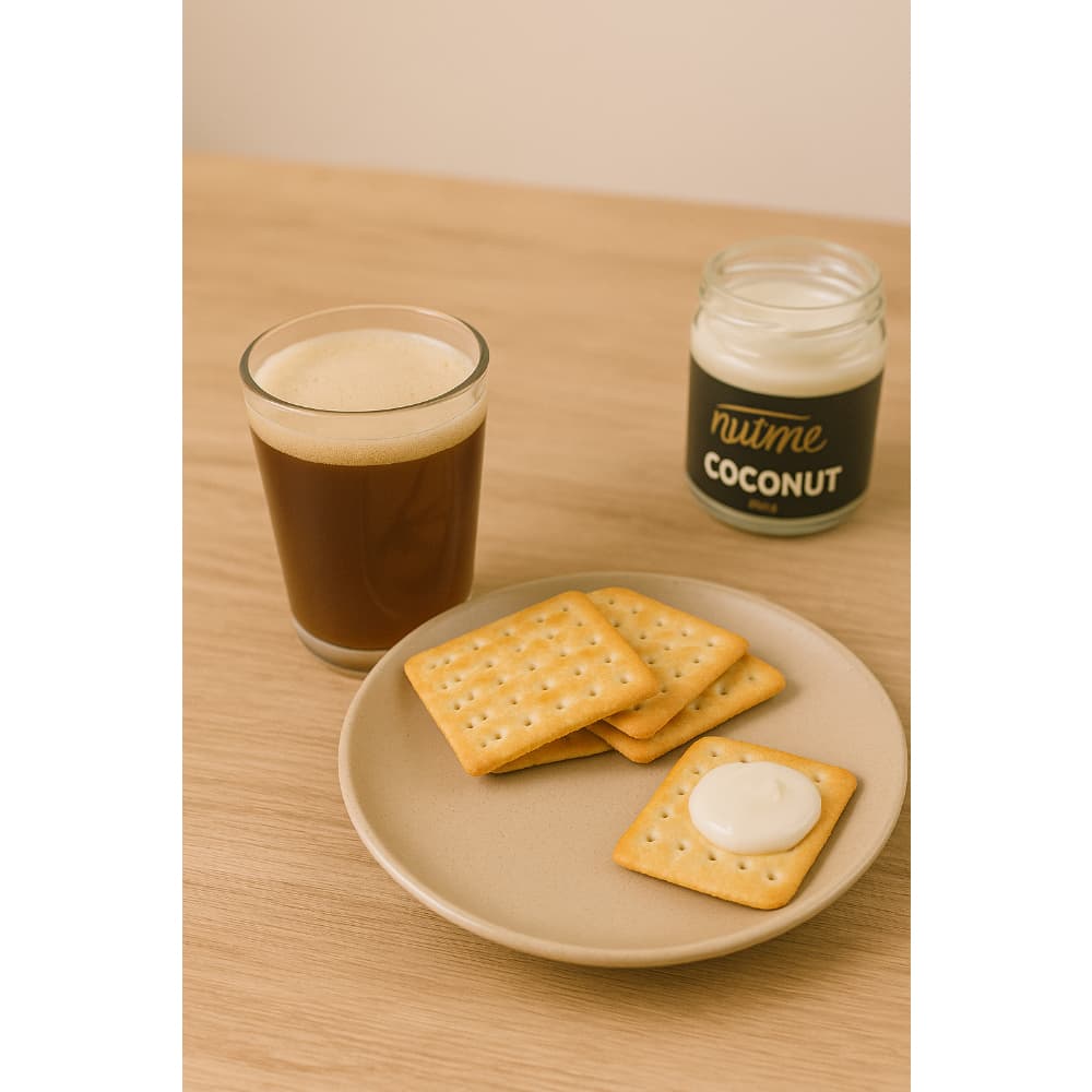 Malta + leche condensada + galletas de soda + crema de coco para untar - Miniatura 2