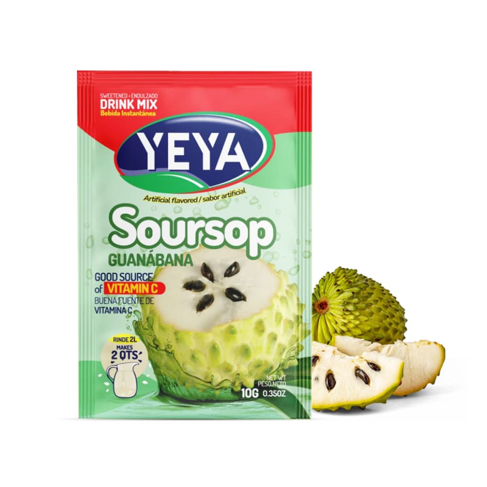 Refresco instantáneo sabor a guanábana YEYA (10 g) - Imagen 1