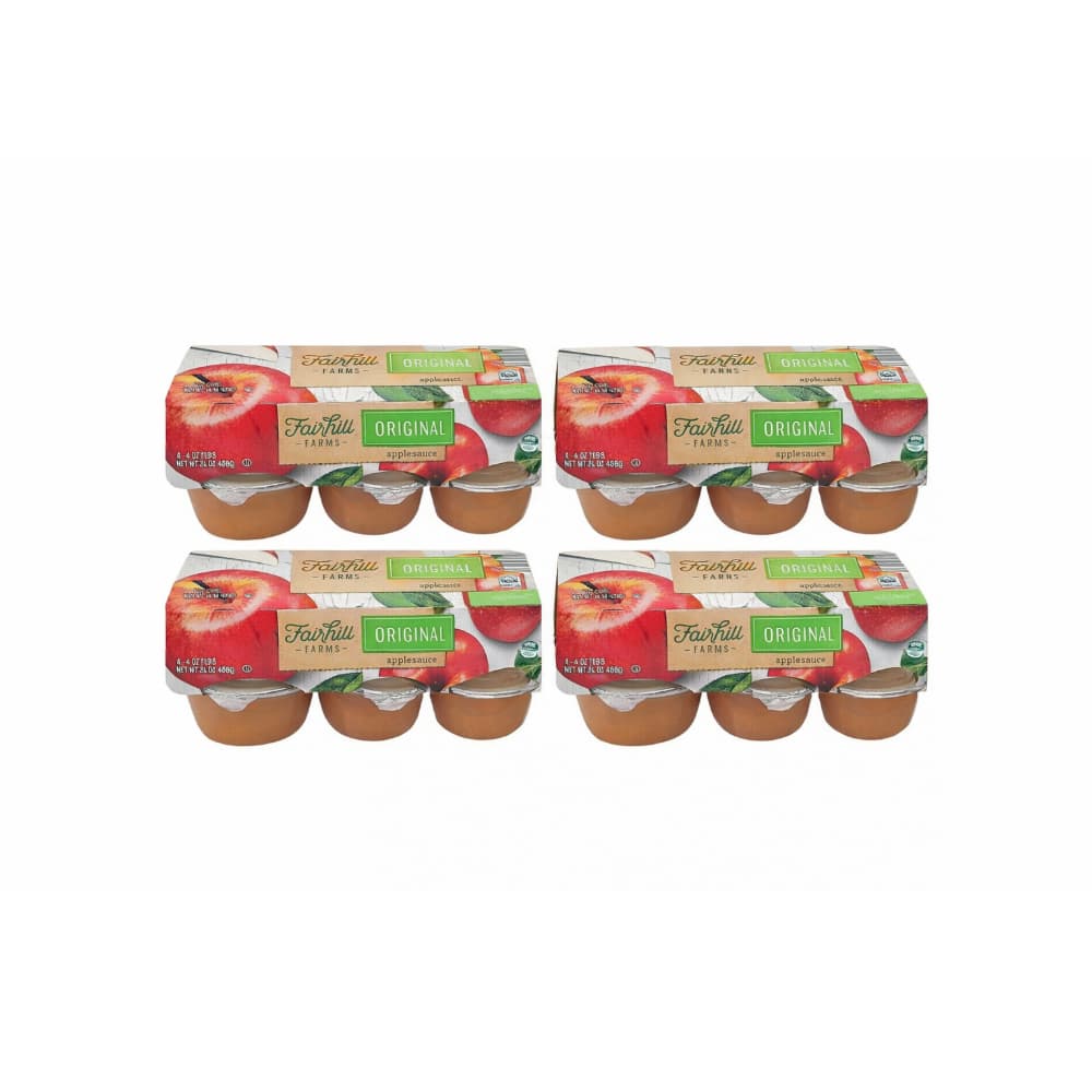 Puré de manzana Original Fair Hill Farms (4 x 678 g / 24 oz) - Miniatura 1