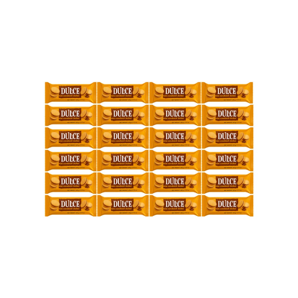 Galleta sandwich de avellana Dulce (24 x 60 g / 2.12 oz) - Imagen 1