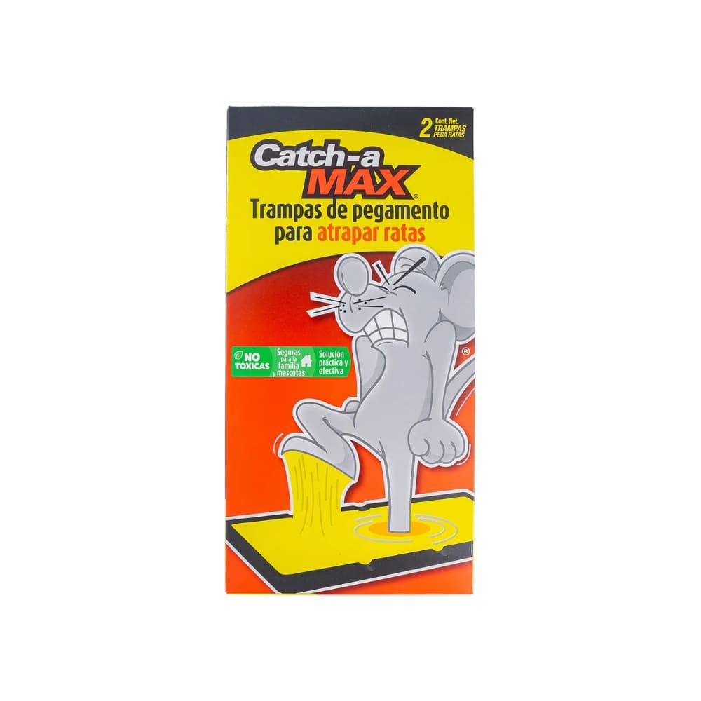 Trampa de pegamento para ratones Catch-a Max (2 U) - Imagen 1