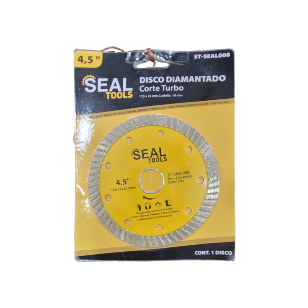 Disco de corte diamantado de 115 mm Seal Tools - Miniatura 2