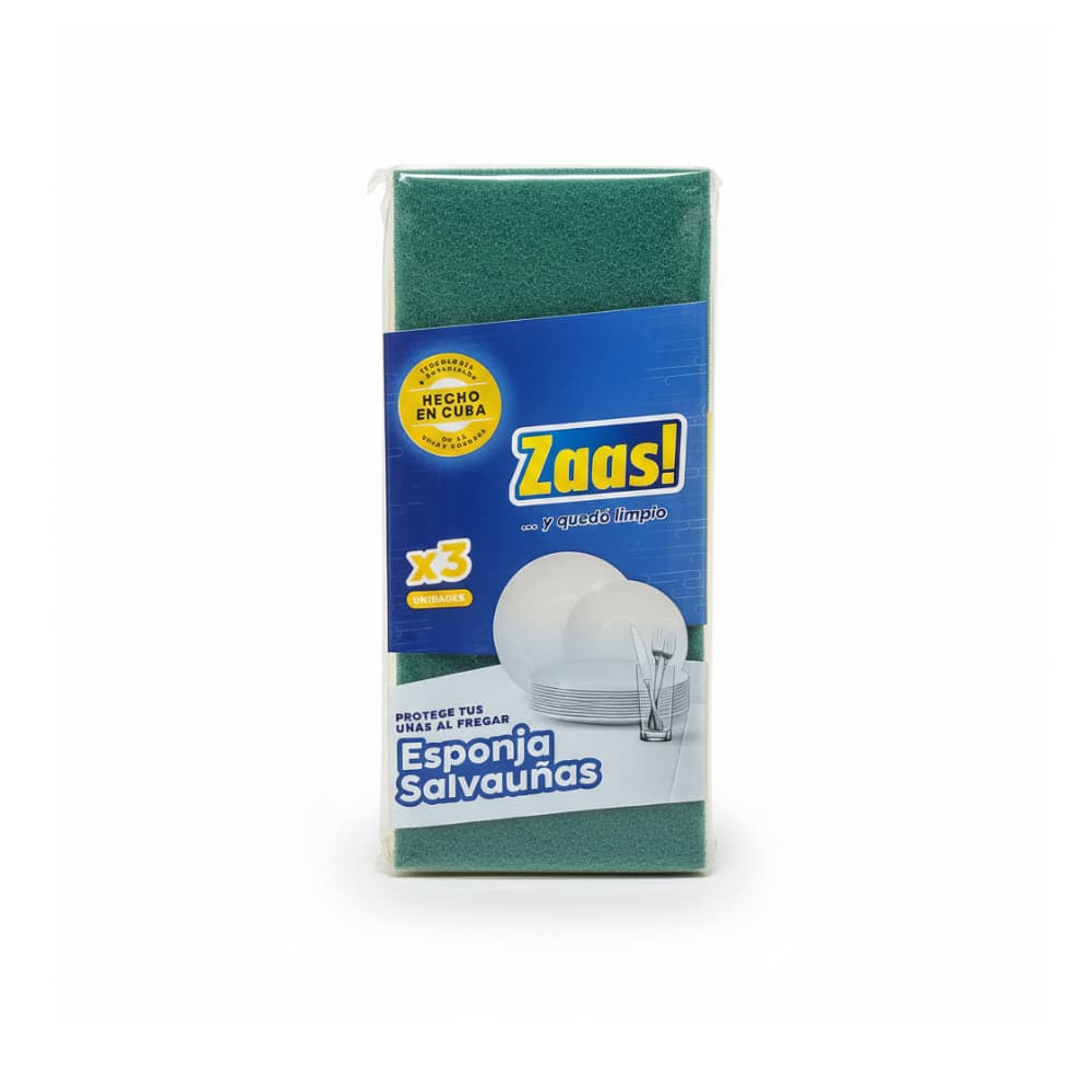 Esponja salvauñas Zaas! (3 U) - Miniatura 4