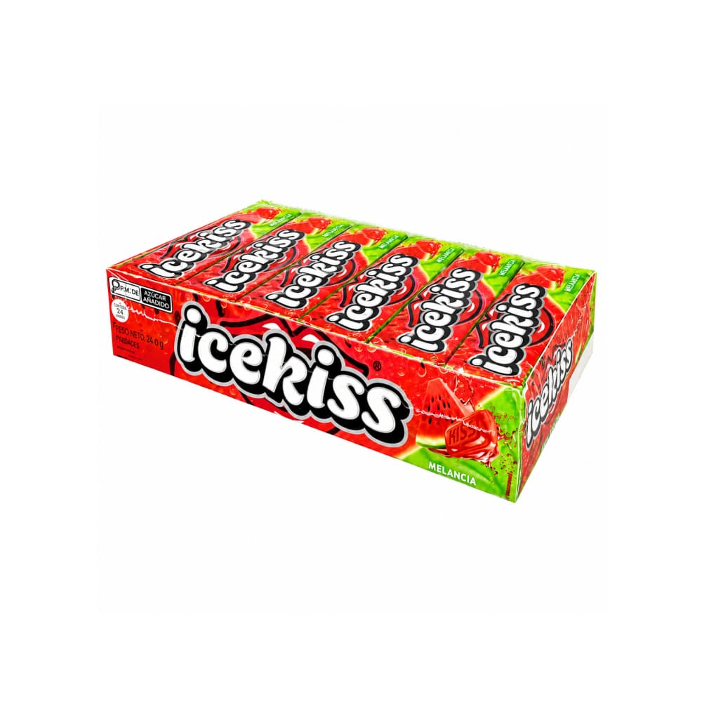 Caramelos duros sabor melancia Icekiss (12 x 29 g / 1.02 oz) - Miniatura 1