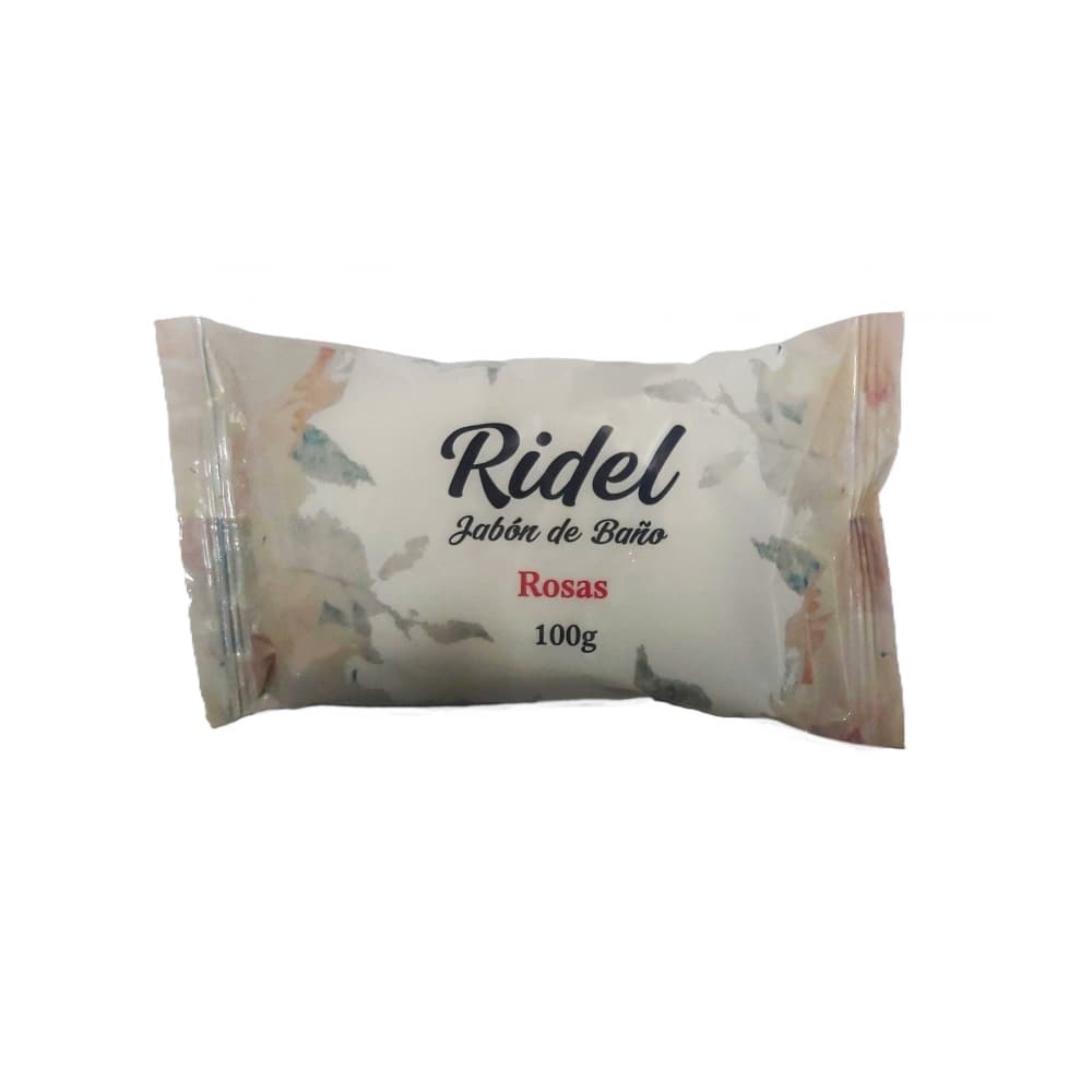 Jabón de baño rosas Ridel (100 g / 3.53 oz) - Imagen 1