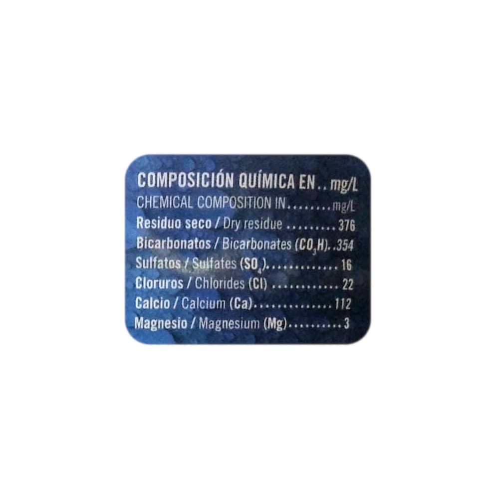 Agua mineral natural Ciego Montero (5000 ml) - Miniatura 4