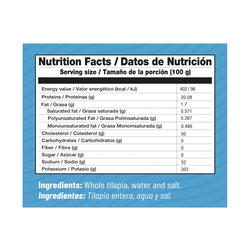 Tilapia entera Yeya (907 g / 2 lb) - Miniatura 3