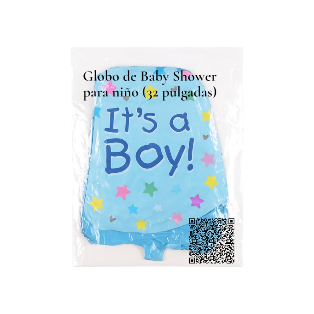 Globo de Baby Shower para niño (32 pulgadas) - Miniatura 3