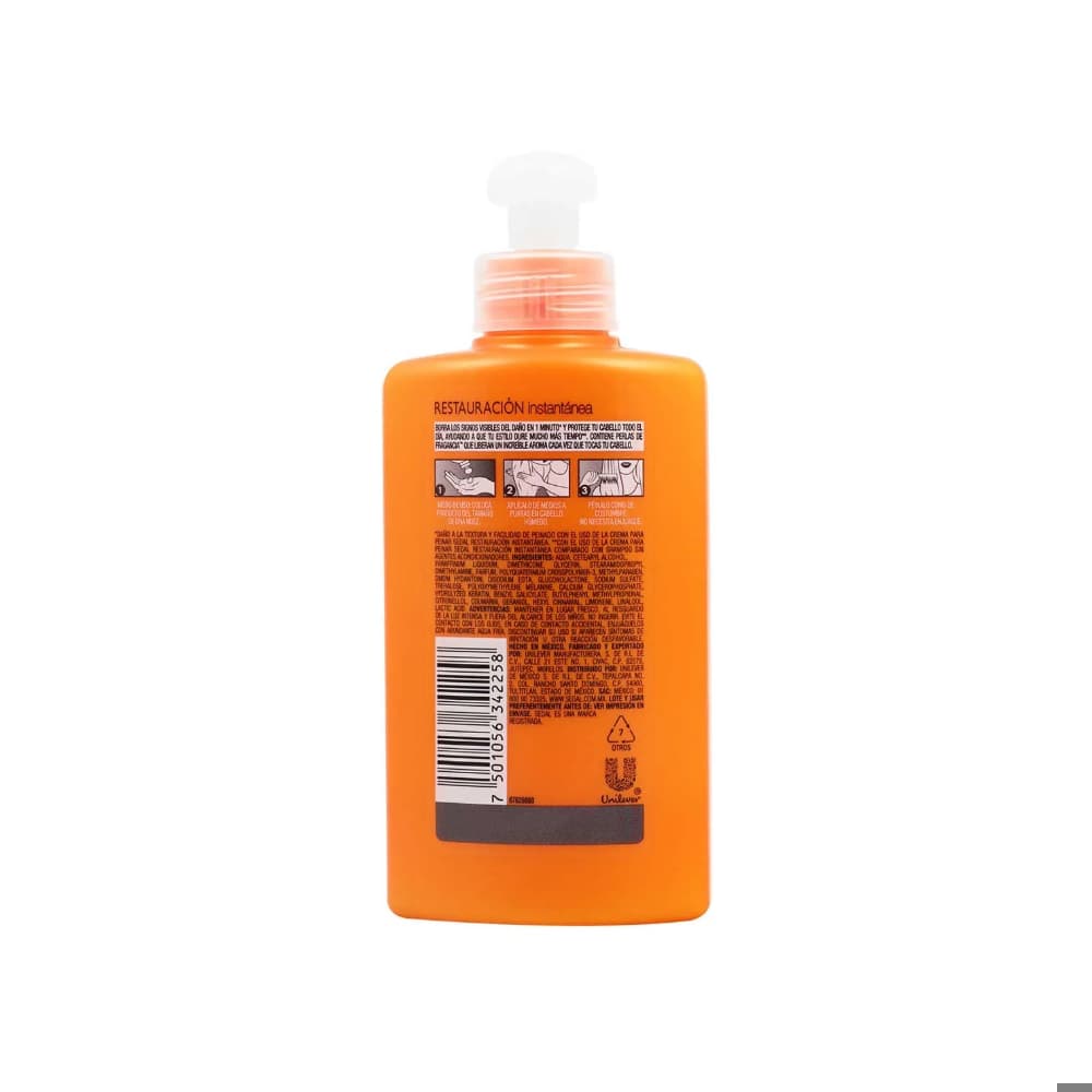 Crema para peinar restauración instantánea Sedal (135 ml) - Miniatura 4