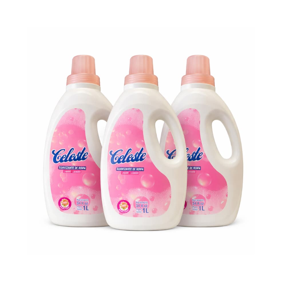 Combo Suavizante de ropa líquido Celeste (3 x 1000 ml) - Miniatura 1