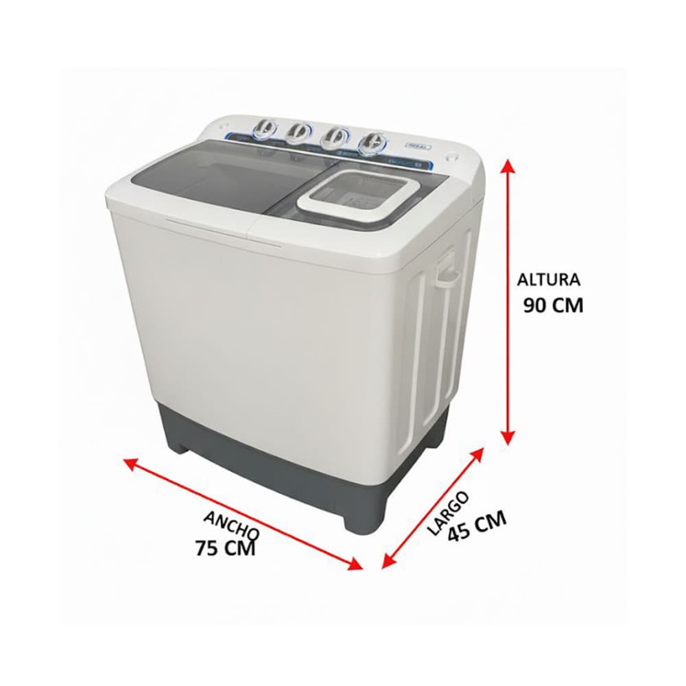 Lavadora semiautomática 13 Kg RWT-130 Royal RWT-130 - Miniatura 4