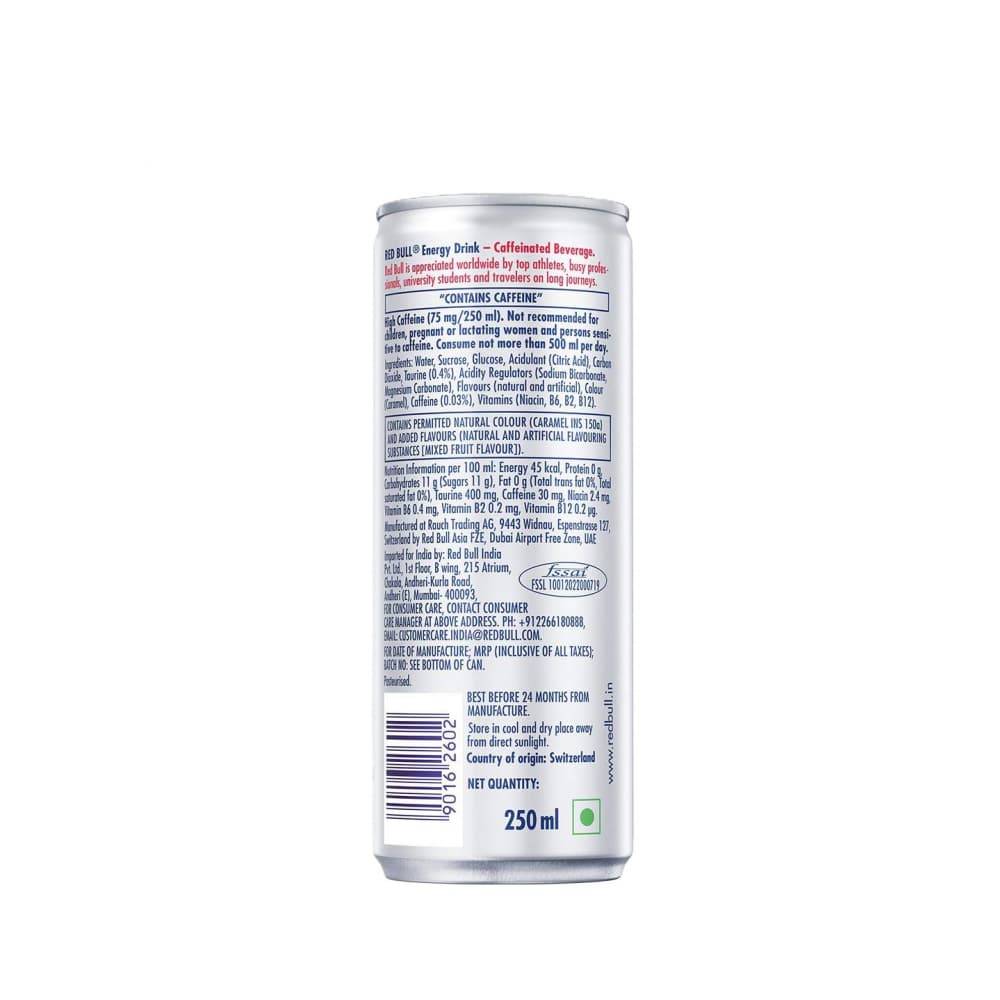 Bebida energética Red Bull (250 ml / 8.4 fl oz) - Miniatura 2