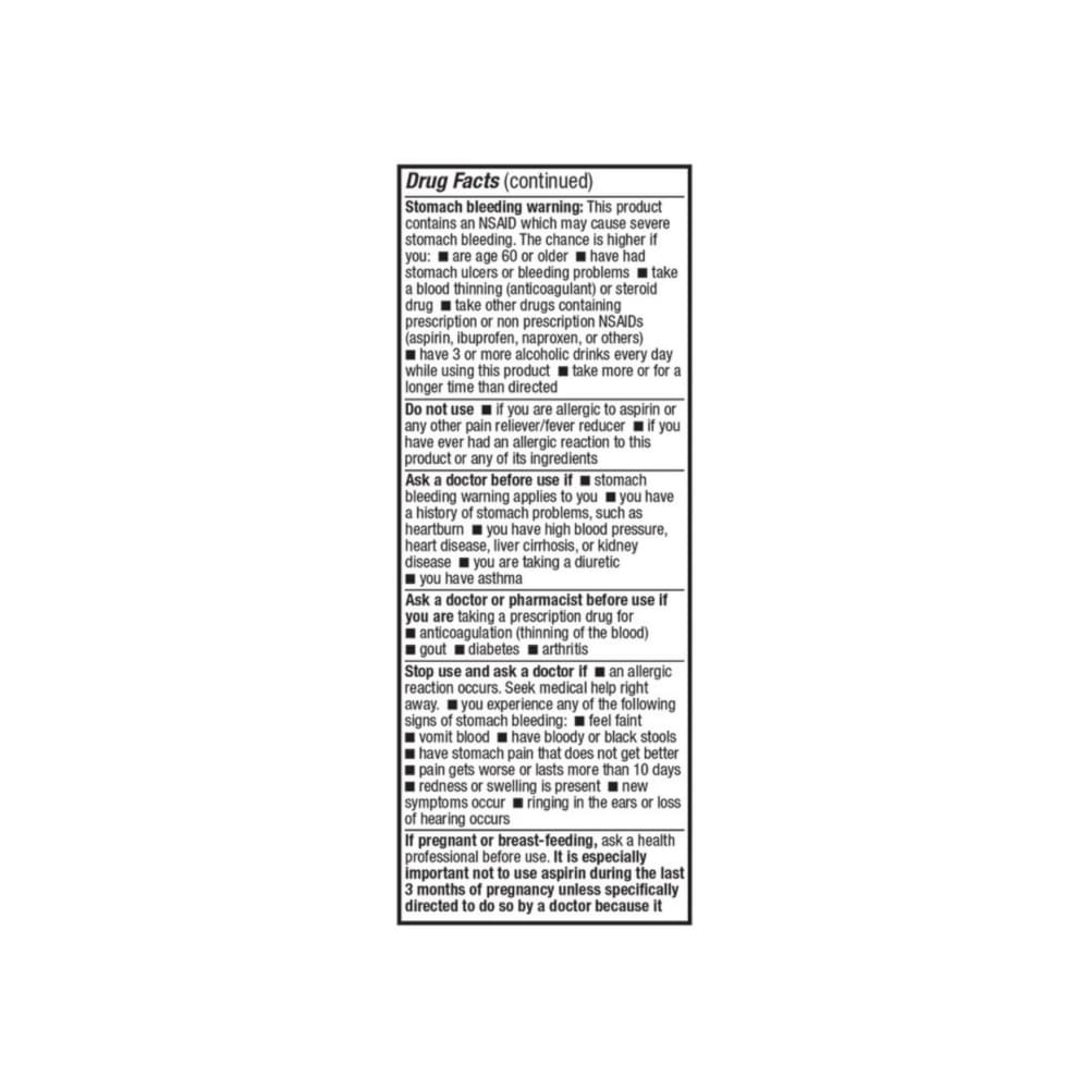 Aspirina. Ácido acetilsalicílico 81 mg CAREALL (120 tabletas) - Miniatura 5