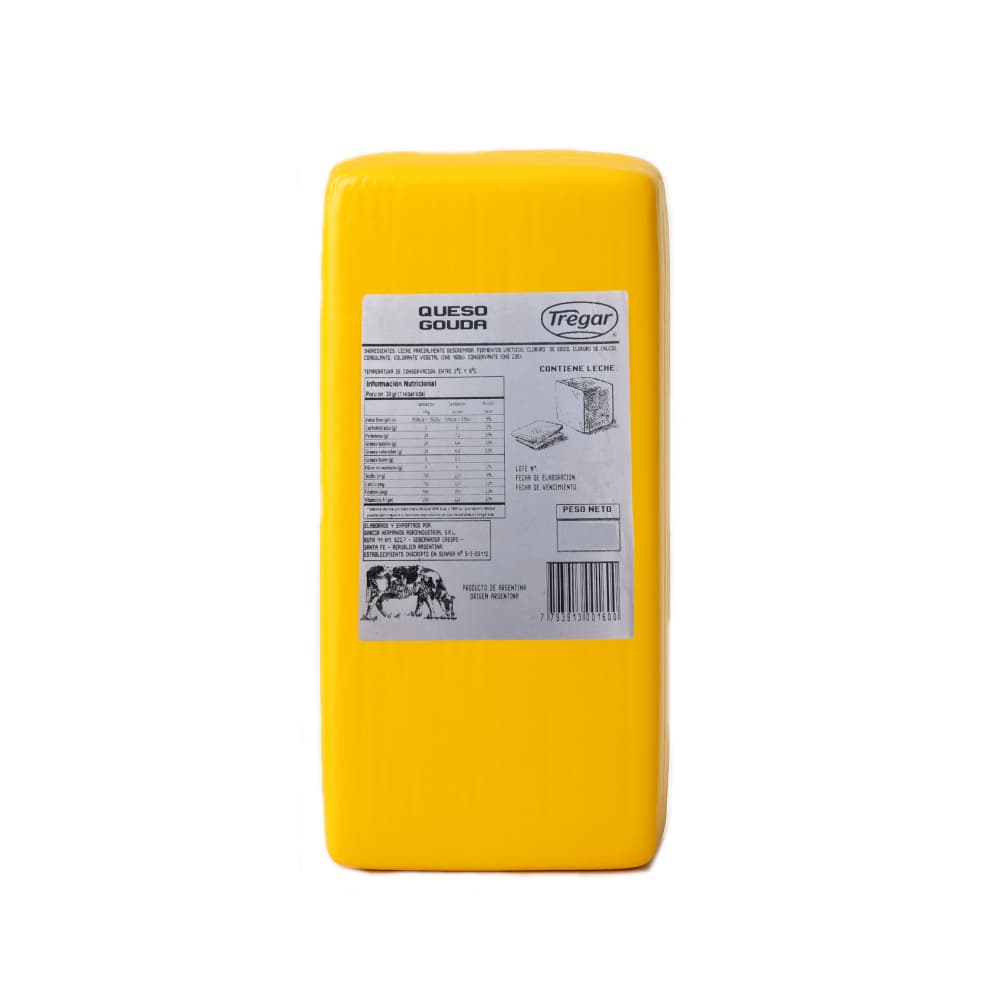 Queso gouda Tregar (4 kg / 8.8 lb) - Miniatura 3