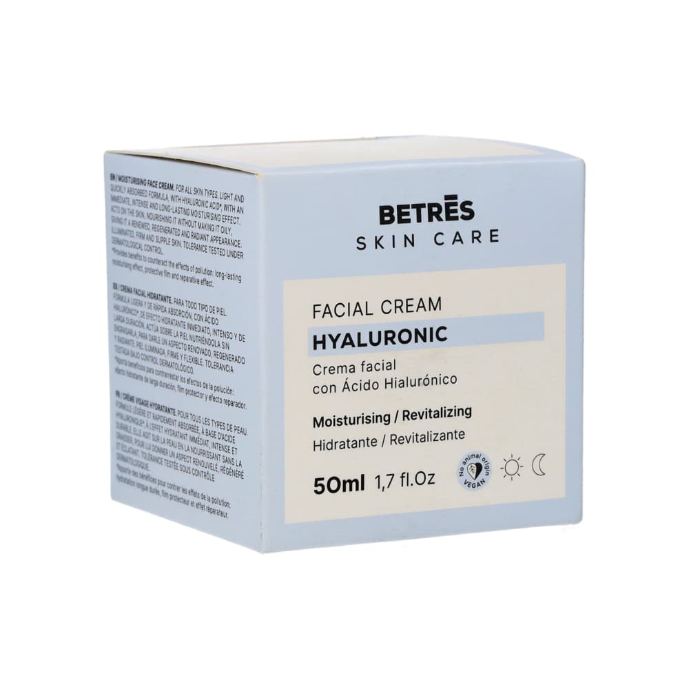 Crema facial con ácido hialurónico Hidratante / Revitalizante Betres (50 ml / 1.7 oz) - Miniatura 3