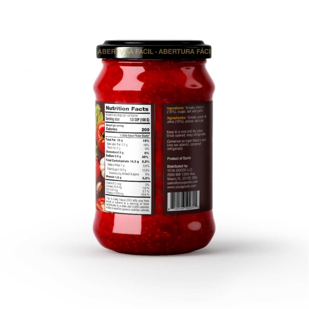 Tomate frito casero YEYA (560 g / 1.23 lb) - Miniatura 2