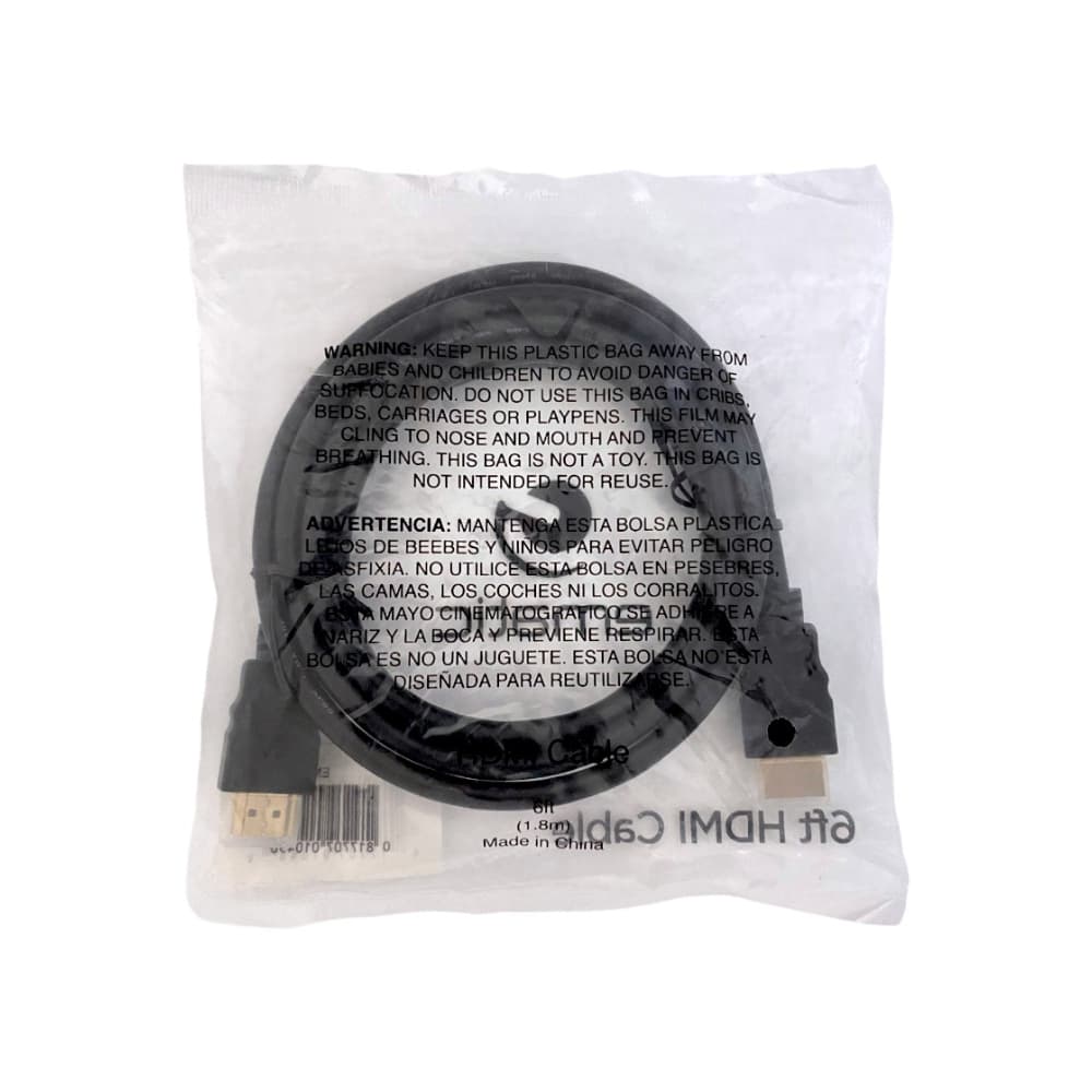 Cable HDMI de alta velocidad 1080p Ematic EMC60HD - Miniatura 3