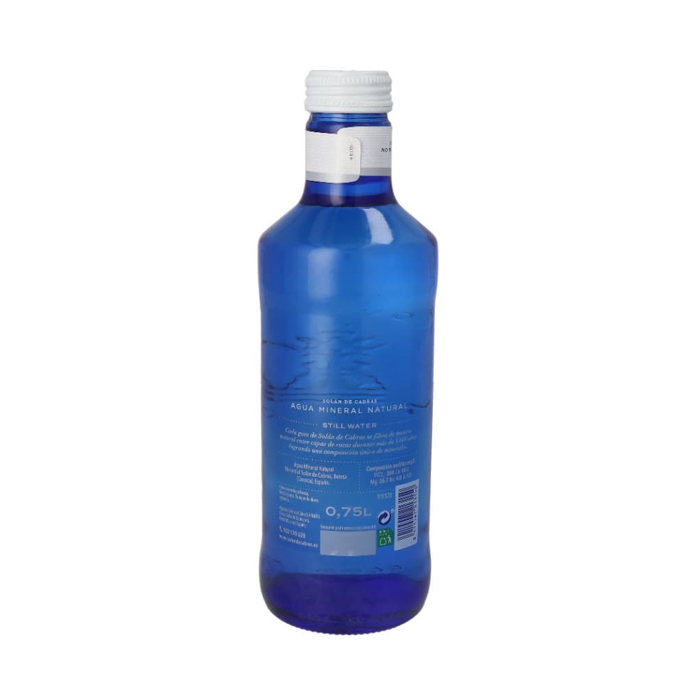 Agua natural de botella Solán de Cabras (750 ml) - Miniatura 2