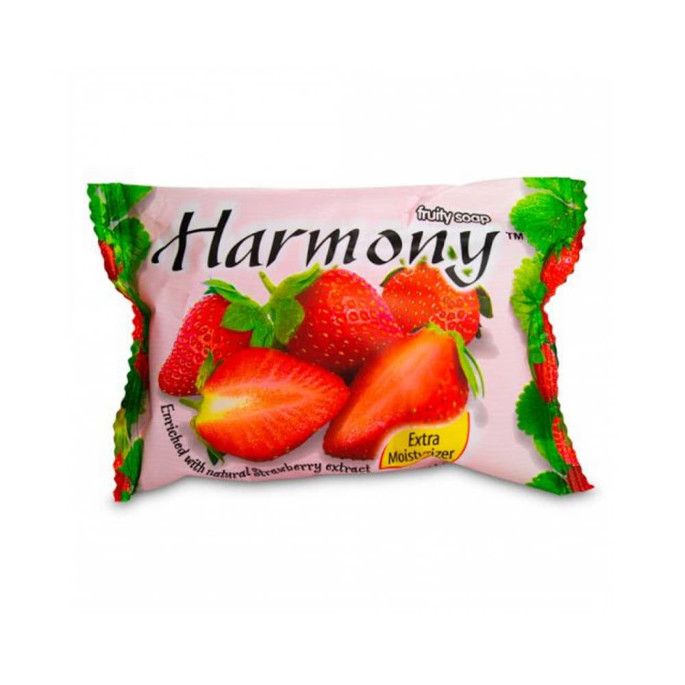 Jabón de baño de fresa Harmony (70 g / 2.47 oz) - Imagen 1
