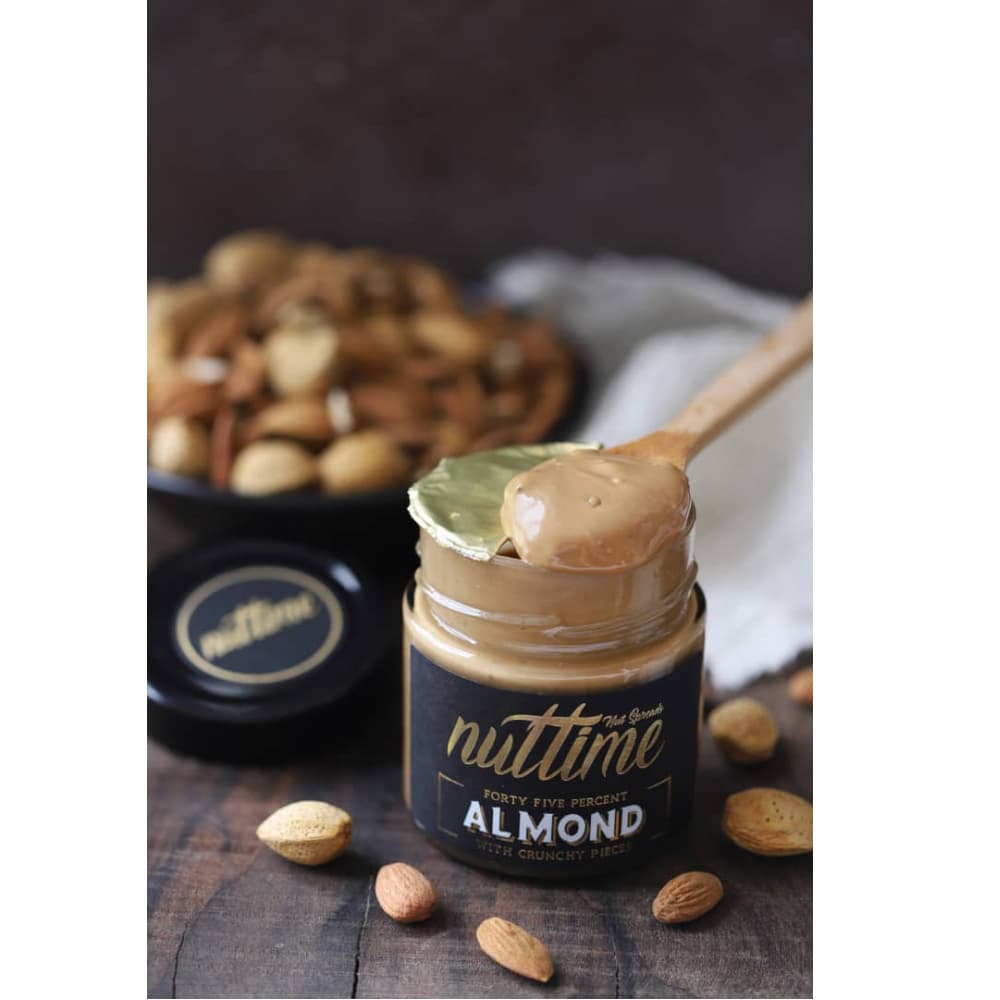 Crema de almendras para untar Nuttime (4 x 250 g / 8.80 oz) - Miniatura 4