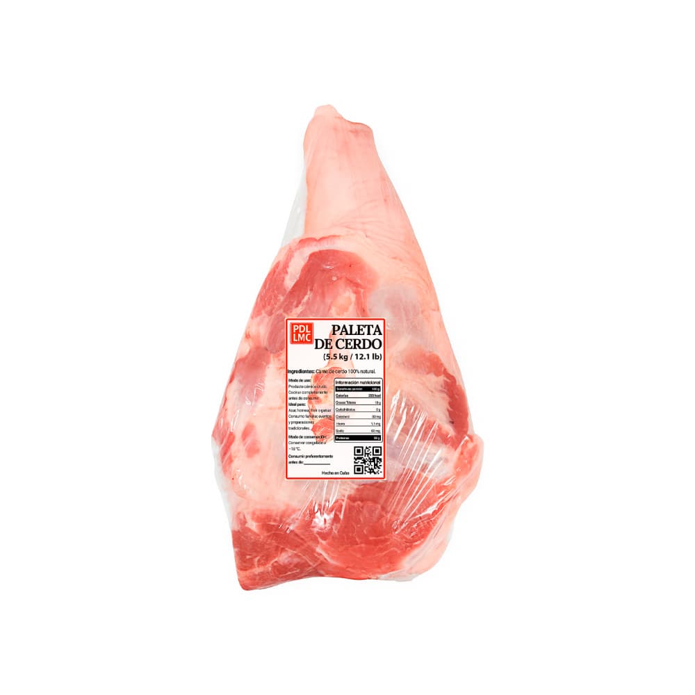 Paleta de cerdo PDL LMC (5.5 kg / 12.1 lb) - Miniatura 2