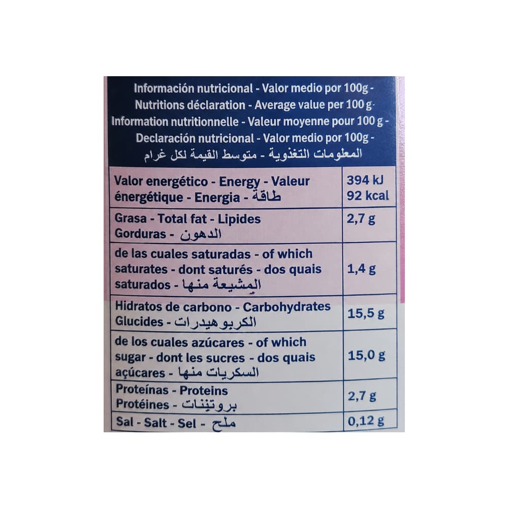 Yogur sabor a fresa Me Milk (4 x 120 g / 4.23 oz) - Miniatura 5