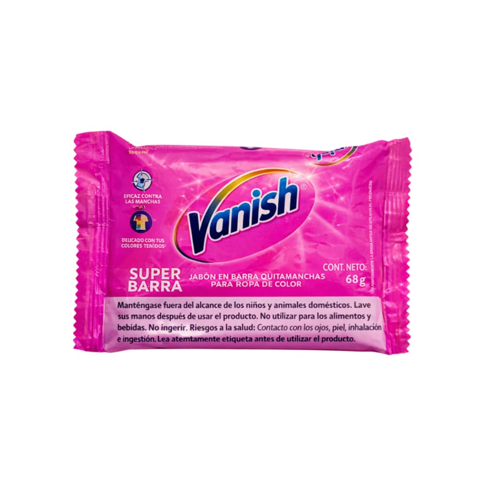 Jabón quitamanchas en barra para ropa de color Vanish (68 g / 2.4 oz) - Miniatura 1