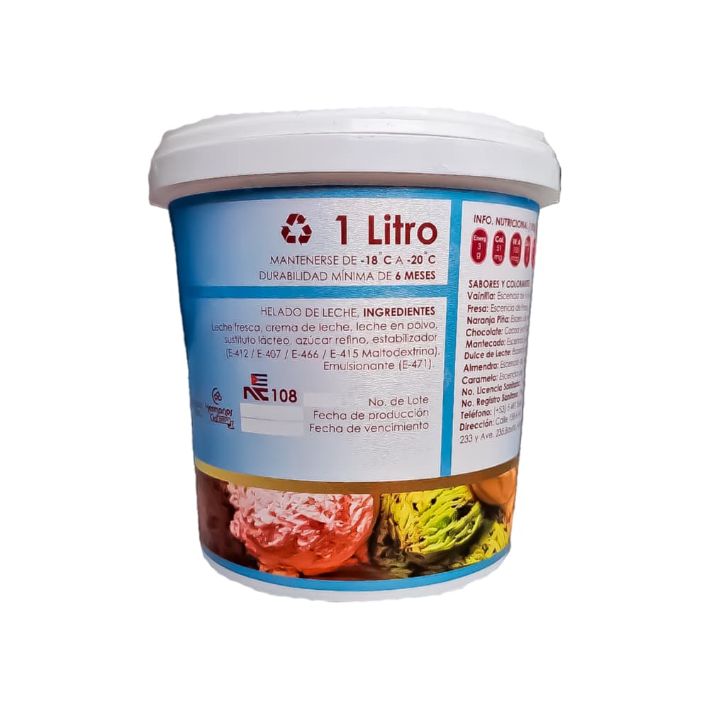 Helado sabor almendra CID (1 L) - Miniatura 2