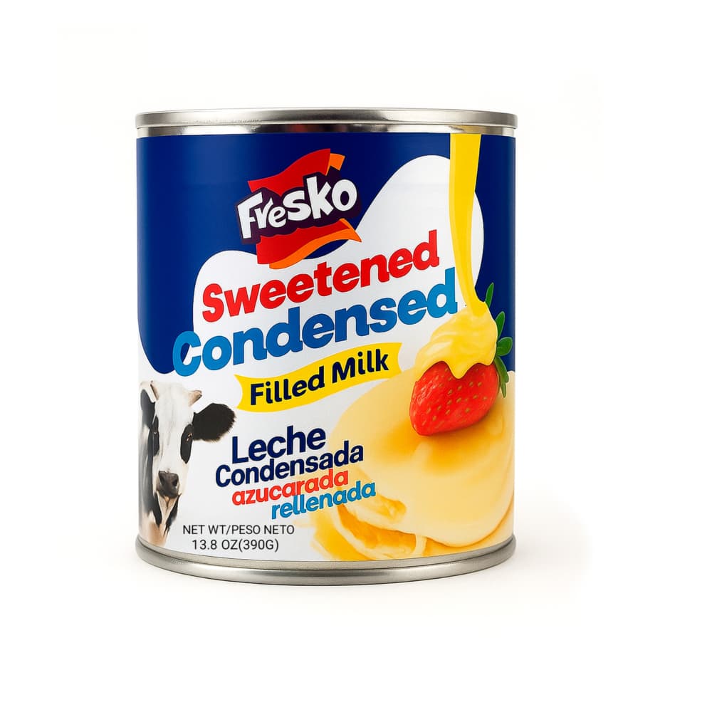 Leche condensada rellena Fresko (390 g / 13.8 oz) - Miniatura 1