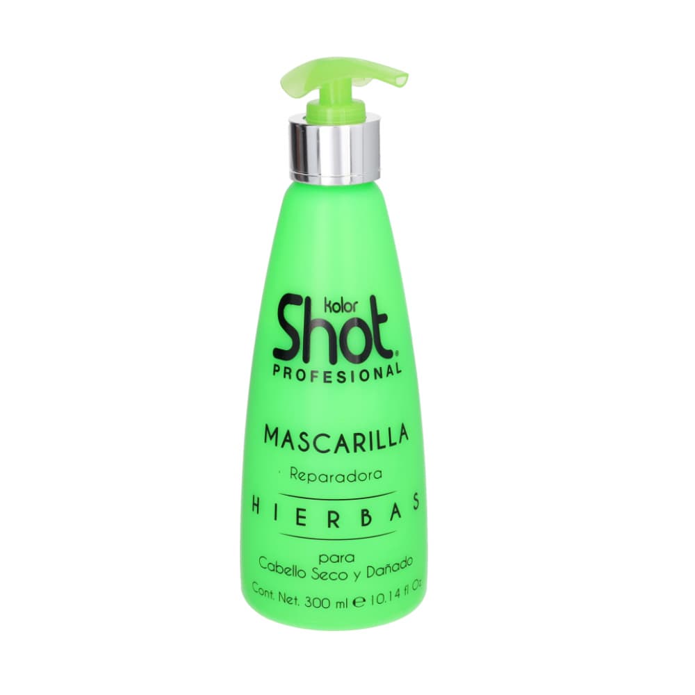Mascarilla reparadora con hierbas para cabello dañado Kolor Shot (300 ml / 10.14 floz) - Miniatura 4