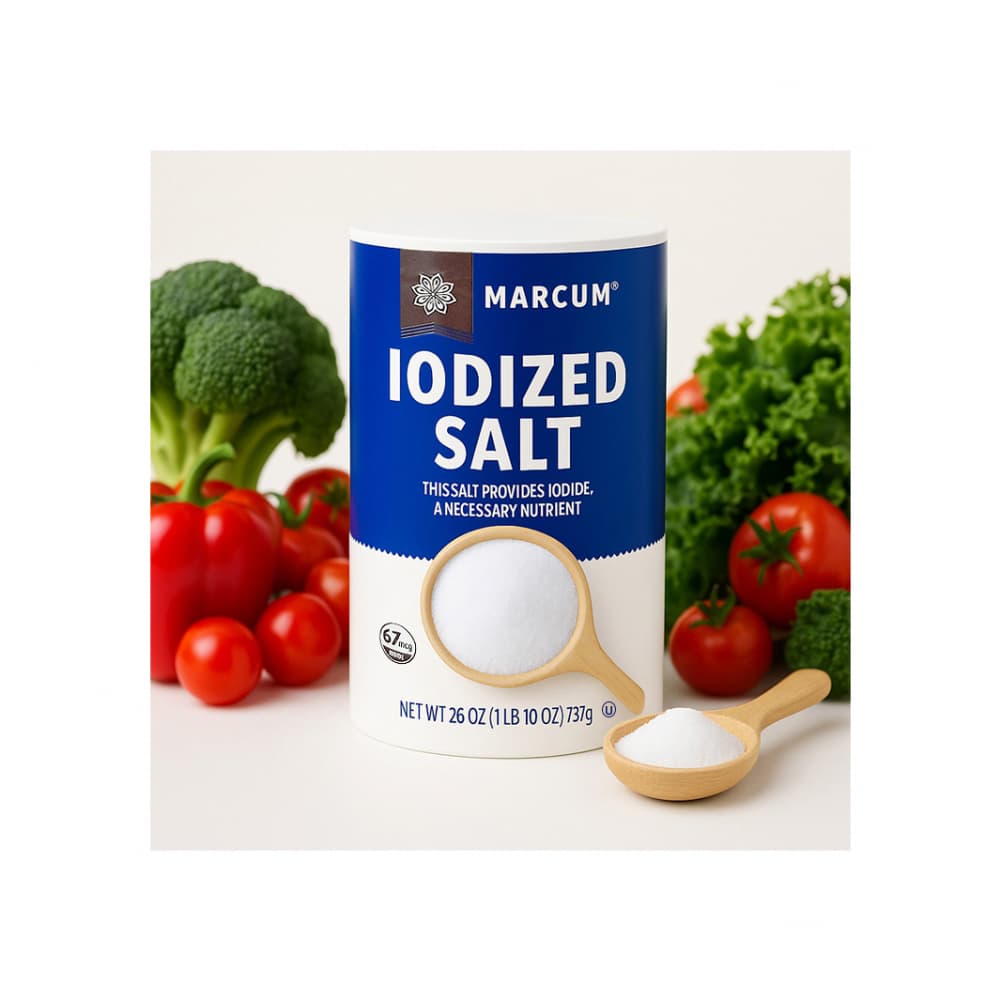 Sal yodada Marcum (737 g / 1.6 lb) - Miniatura 4