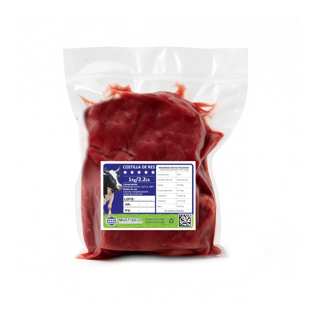 Costilla de res Multisell (1 kg / 2.2 lb) - Miniatura 2