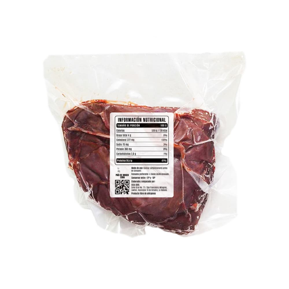 Hígado de carnero Cosecha Real (500 g / 1.1 lb) - Miniatura 4