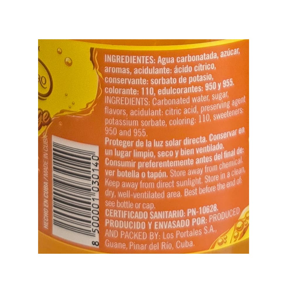 Refresco sabor naranja Ciego Montero (1500 ml) - Miniatura 2