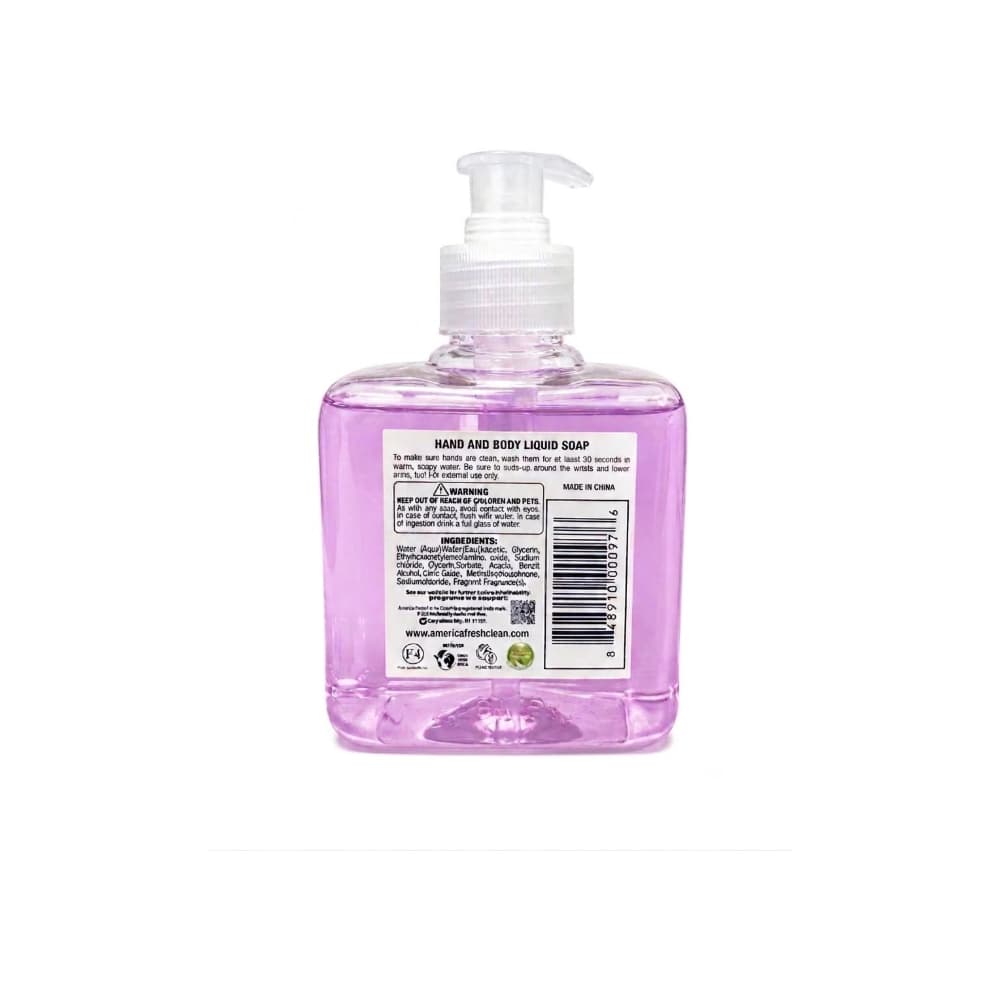 Jabón líquido lavanda para manos América Fresh (300 ml / 10.10 oz) - Miniatura 2