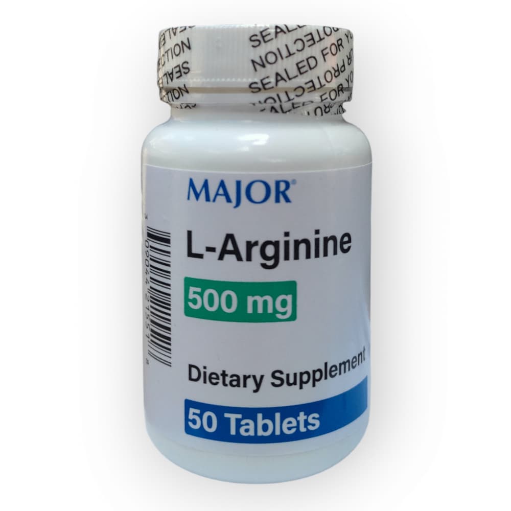 L- Arginina 500 mg Major (50 tabletas) - Miniatura 3