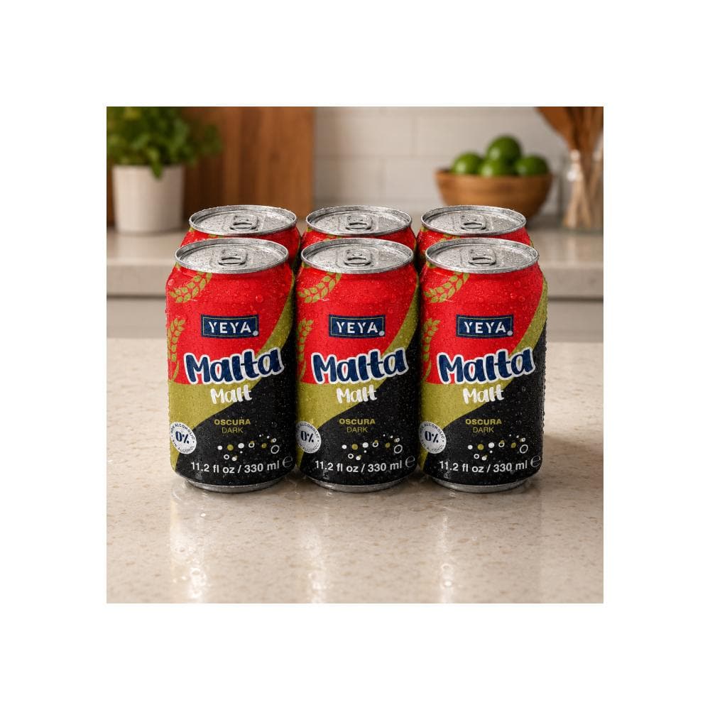 Malta oscura YEYA (6 x 330 ml) - Miniatura 3