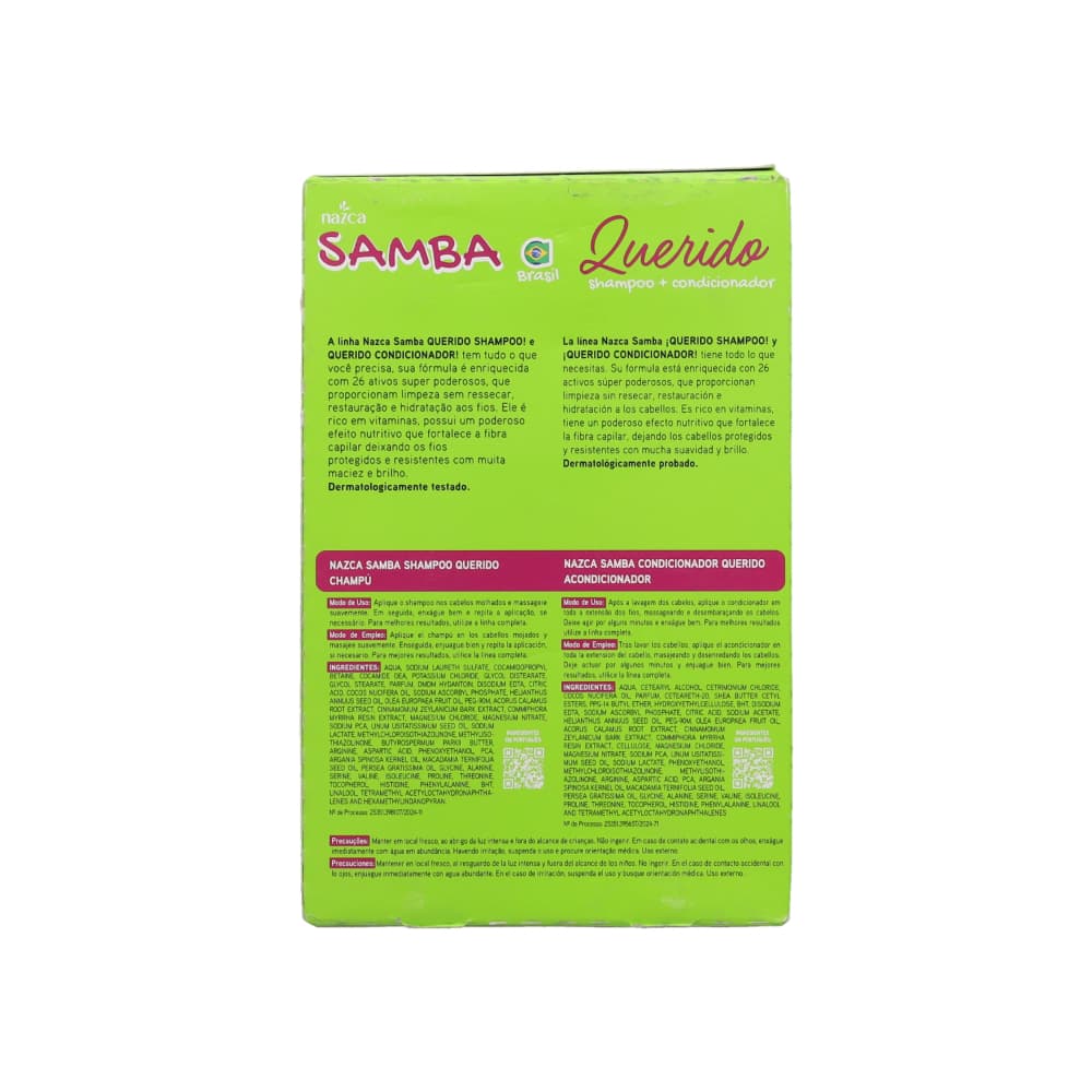 Kit champú y acondicionador Samba Querido Potão (325 ml / 10.9 oz) - Miniatura 4