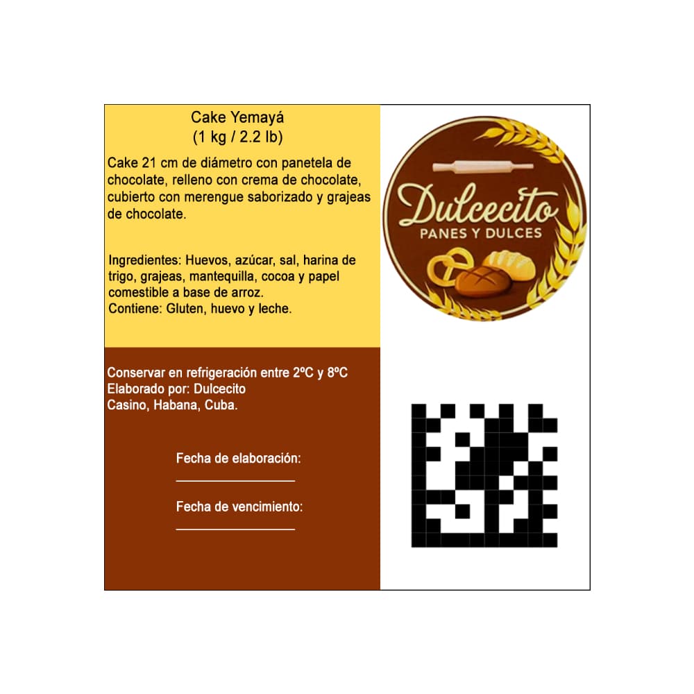 Cake Yemayá Dulcecito (para 15 personas) - Miniatura 3