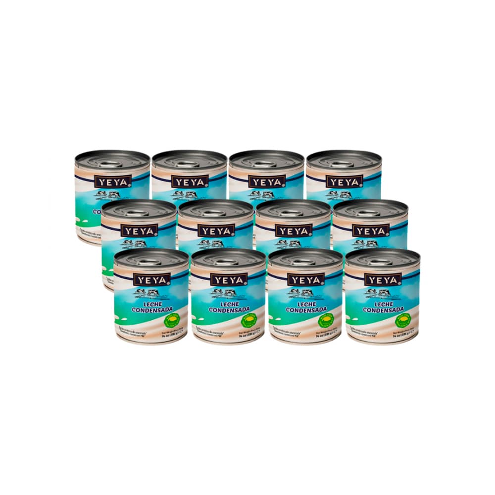 Leche condensada azucarada Yeya (12 x 395 g / 14 oz) - Imagen 1
