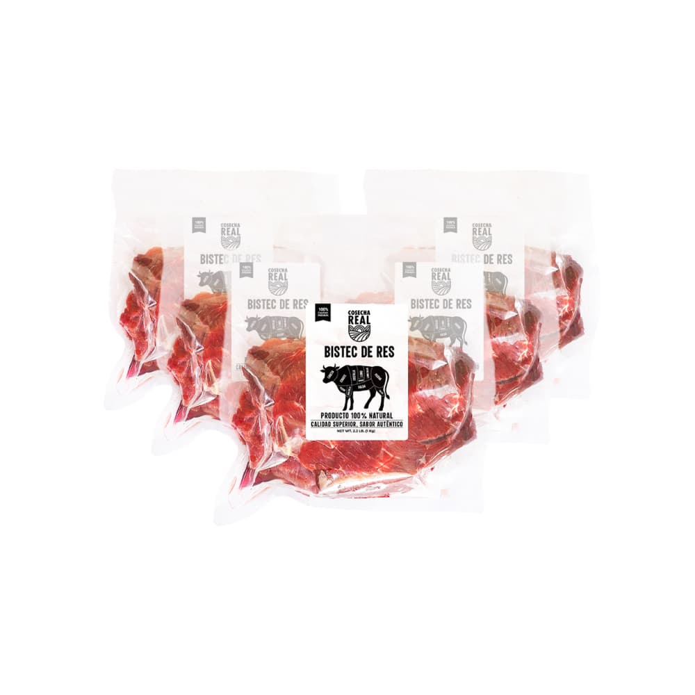 Bistec de res Cosecha Real (5 x 1 kg / 2.2 lb) - Miniatura 1