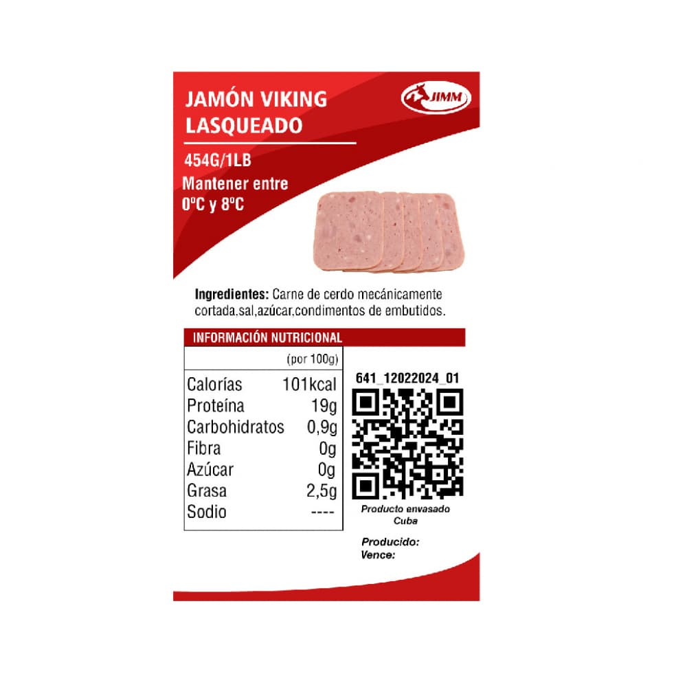 Jamón viking lasqueado Jimm (454 g / 1 lb) - Miniatura 3