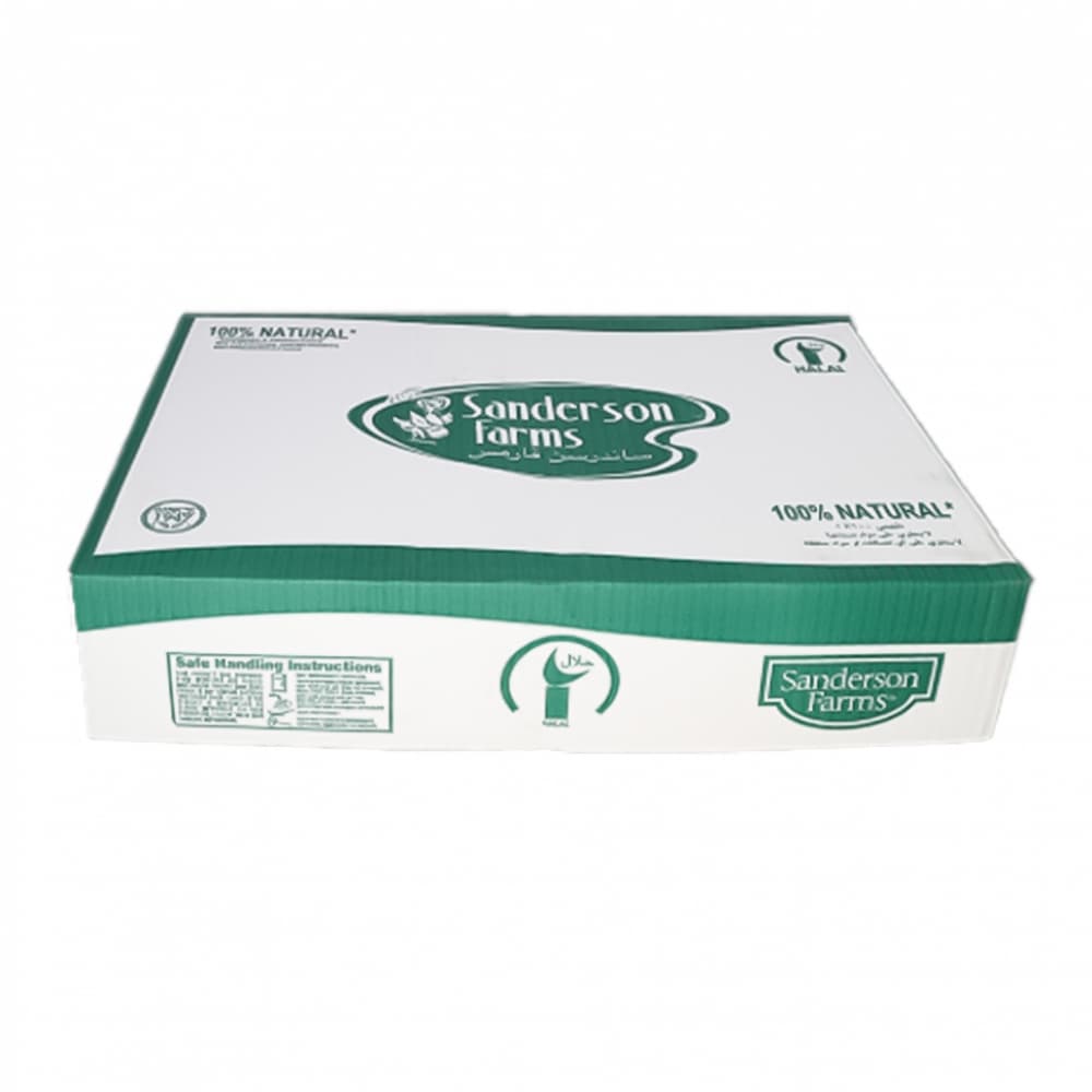 Caja de muslos de pollo Sanderson Farms (10 kg / 22 lb) - Miniatura 2