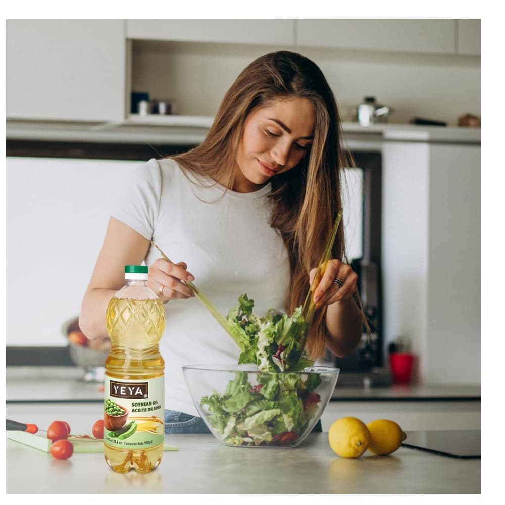 Aceite de soya Yeya (6 x 900 ml / 30.4 oz) - Miniatura 3