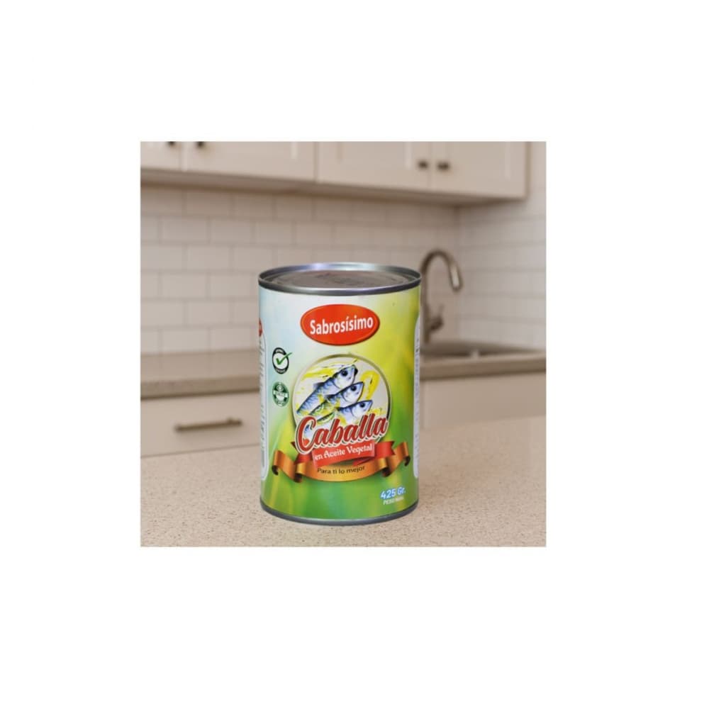 Caballa en aceite vegetal Sabrosísimo (425 g / 14.99 oz) - Miniatura 4