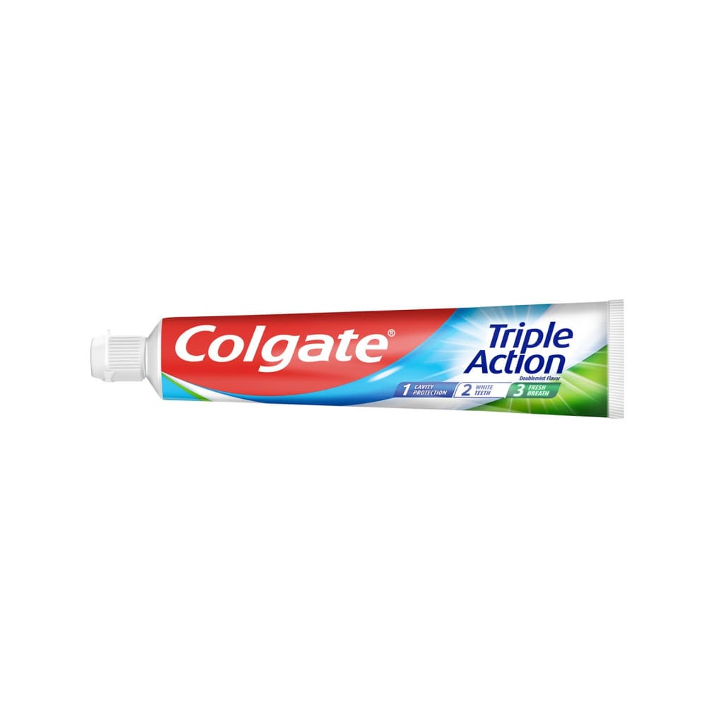 Pasta de dientes triple acción sabor menta intenso Colgate (75 ml) - Miniatura 3