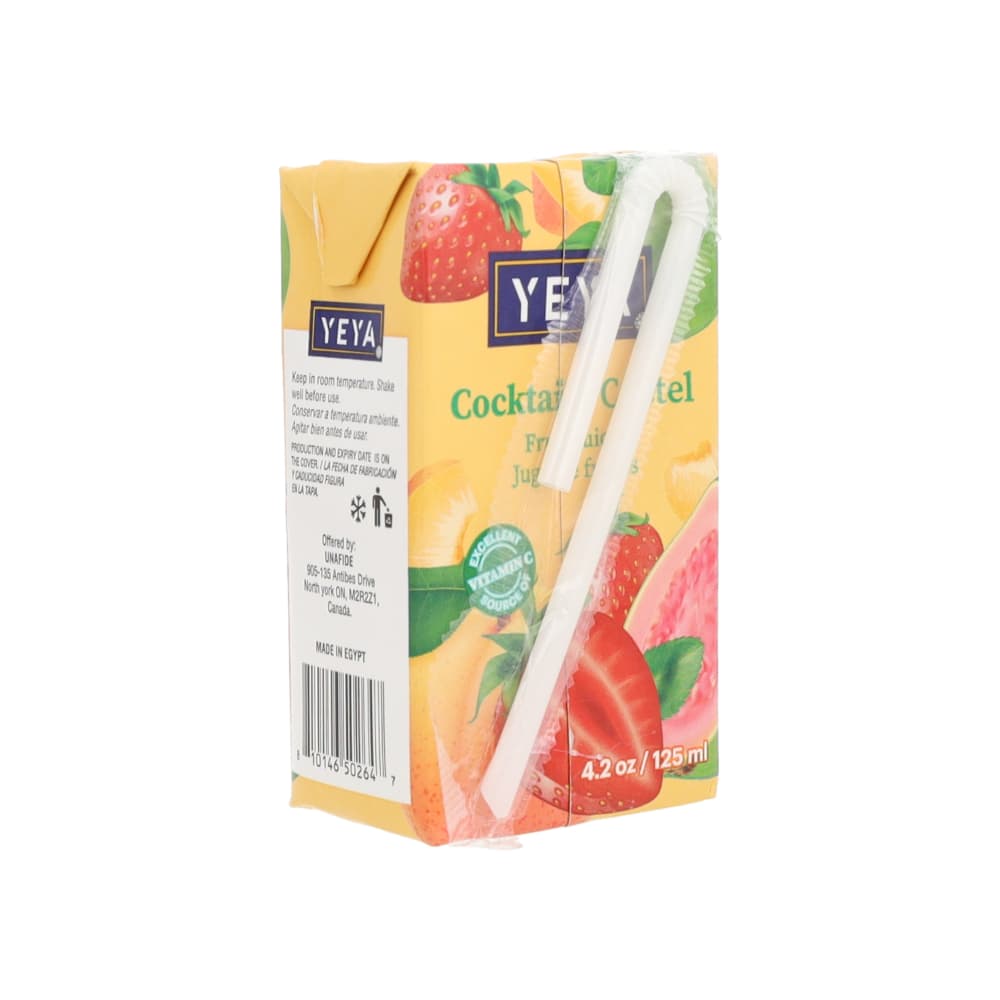Jugo de frutas sabor coctel YEYA (125 ml / 4.2 oz) - Miniatura 2