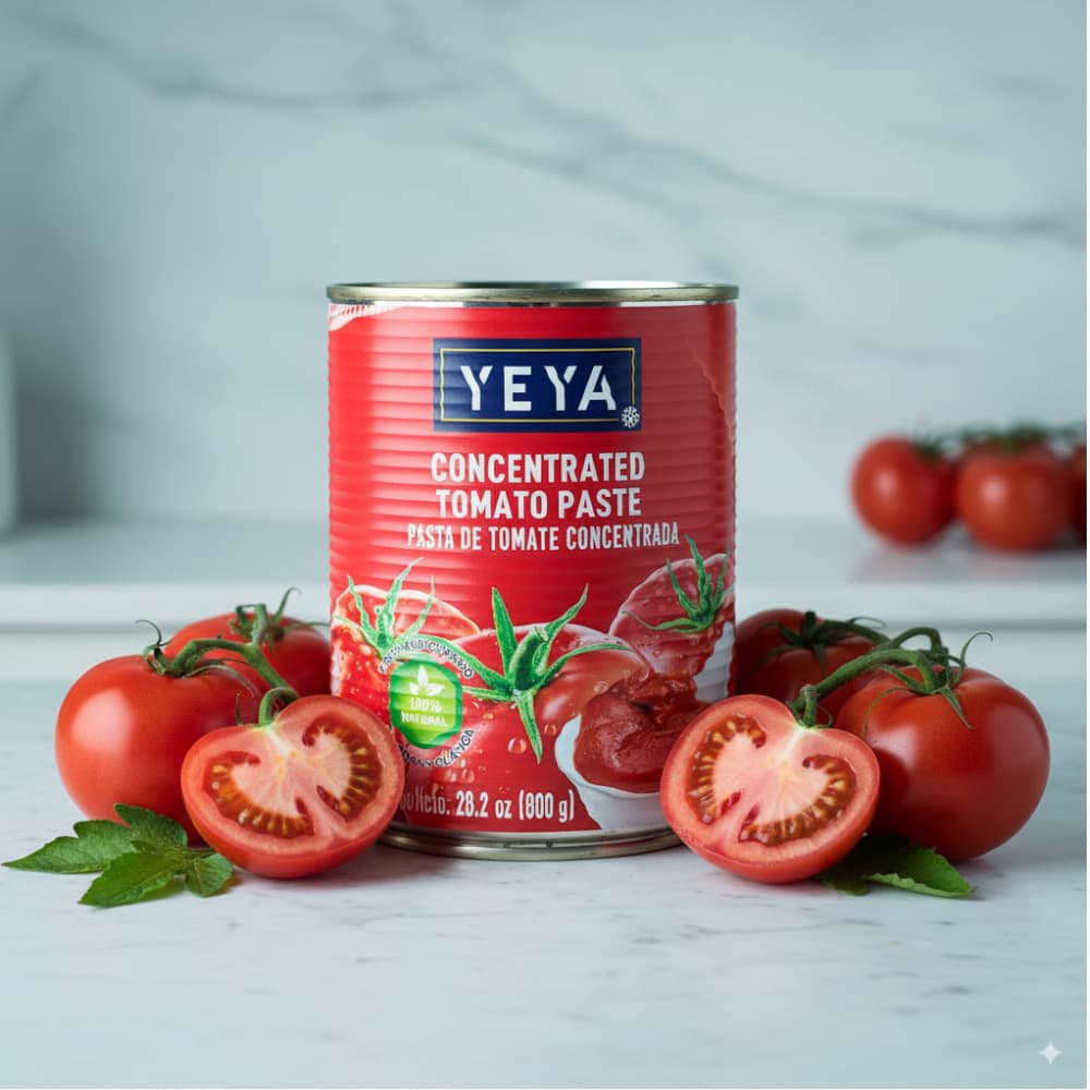 Pasta de tomate concentrada YEYA (800 g / 1.76 lb) - Miniatura 3
